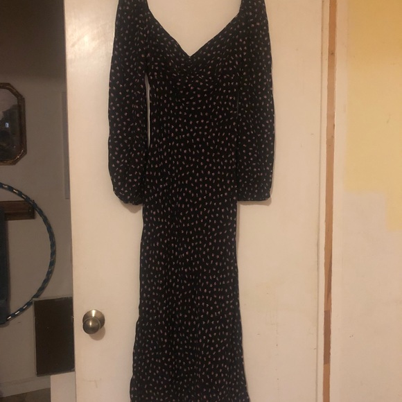 AFRM Trixie ballon sleeve maxi dress - Picture 6 of 7